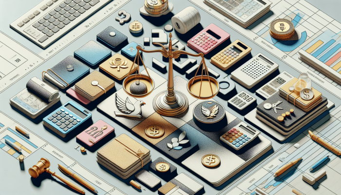 Consolidate Rent Arrears: A Vital Guide for Tenants | DCL A well-organized payment plan document on a desk surrounded by a calendar and financial charts, symbolizing structured debt consolidation.