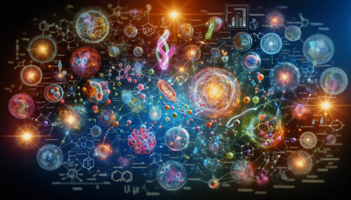 A vibrant network of enzymes and pathways illustrating nitric oxide synthesis across various cells.