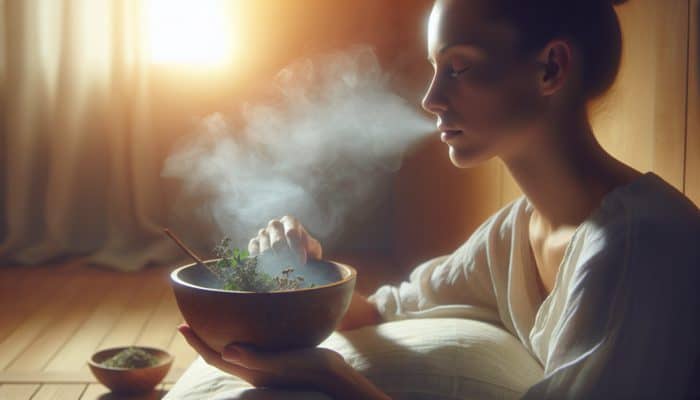 Herbal Steam Inhalation for Improved Wellness Techniques