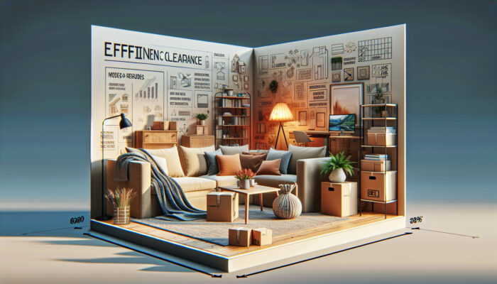 Household items like towels and cushions used to protect furniture during a move, enhancing efficiency.