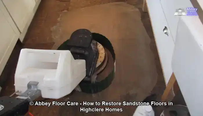 Restoration of Sandstone Floors in Highclere Homes Made Effective