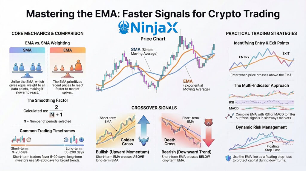 EMA in Crypto Trading: Your Essential Beginner’s Guide