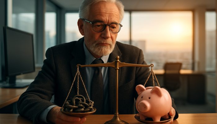 Balancing Strategies for Debt and Pension Income
