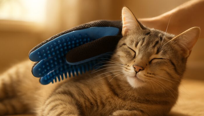 Grooming Gloves: The Best Solution for Cat Fur Care