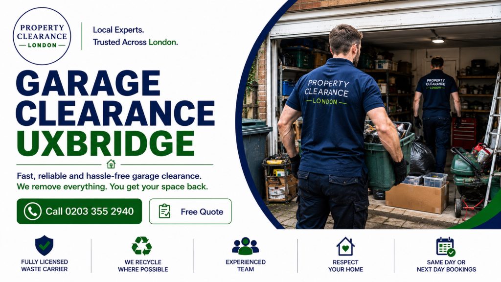 Garage Clearance Services by Trusted Experts in Uxbridge