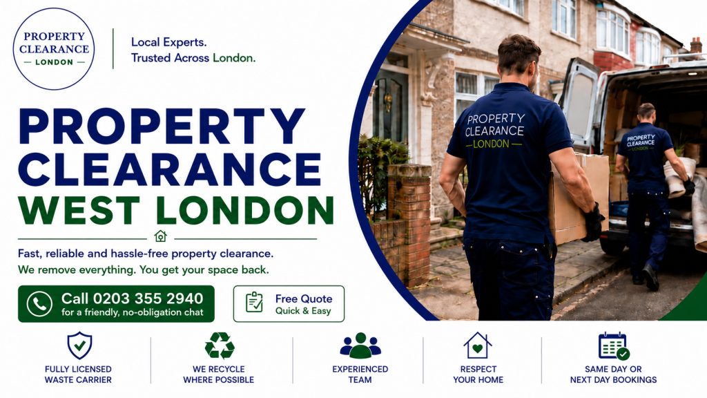 Property Clearance Services in West London: Expert Help Offered